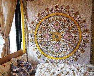 Asian Style Medallion Tapestry image