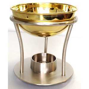Brass Bowl Aromatherapy Oil-Burner image