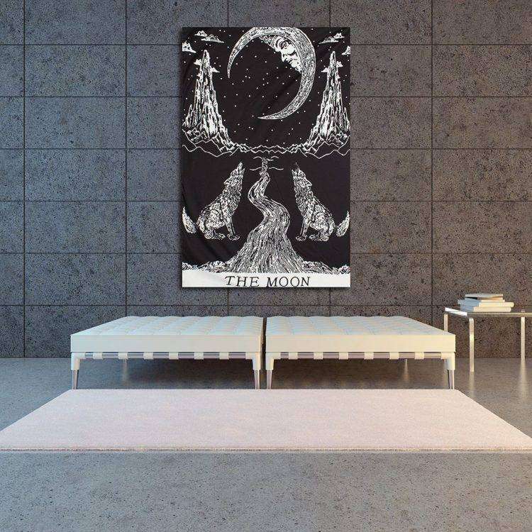 Wolf-Moon Tapestry image