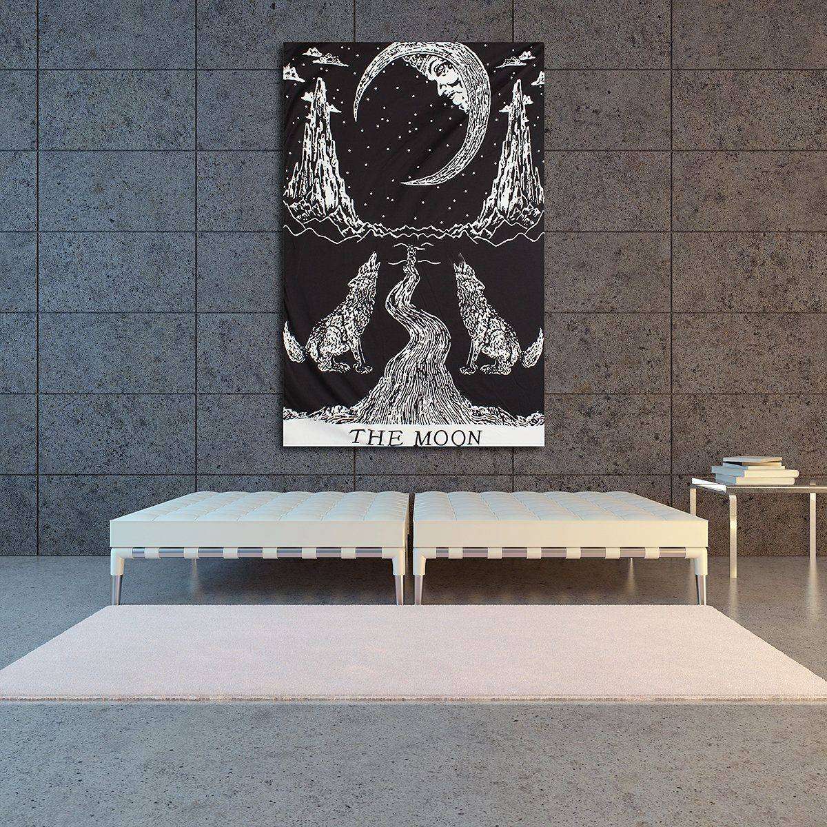 Wolf-Moon Tapestry image